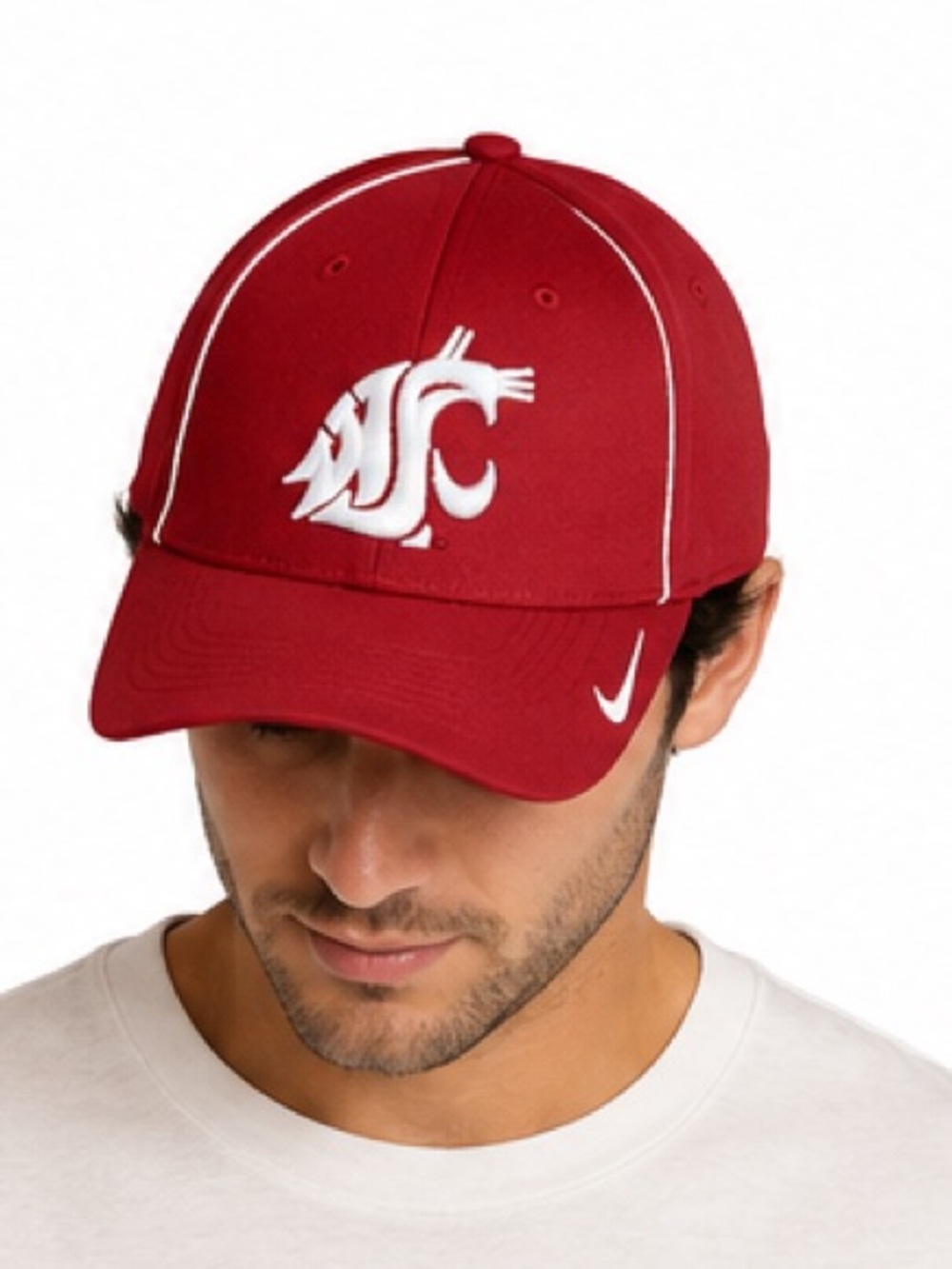 Nike Washington State Cougars WSU Legacy91 Dri-FIT Red Adjustable Hat